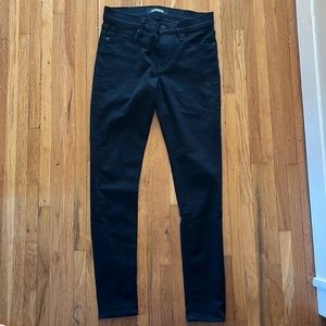 Stretch mid rise Express black jeans
